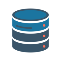 databank PNG icoon gegevens analytics icoon toezicht houden groot gegevens analyse met databank