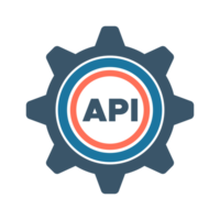 API Icon Png Data analytics monitoring setting gear database icons