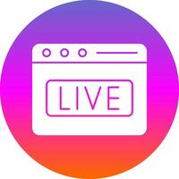 Live Vector Icon Design