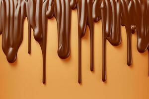 Free Hot chocolate splash liquid cacao or coffee background Generative AI photo