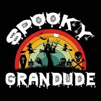 Halloween t-shirt design vector