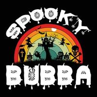 Halloween t-shirt design vector