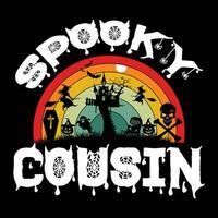 Halloween t-shirt design vector