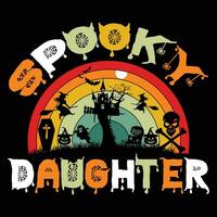 Halloween t-shirt design vector