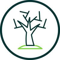 Dry Tree Vector Icon Design