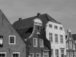 the village of Greetsiel at the north sea photo