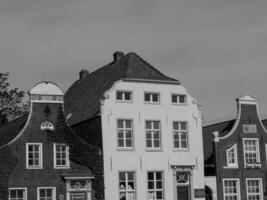 the village of Greetsiel at the north sea photo