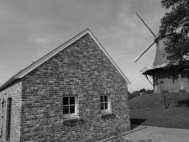 the village of Greetsiel at the north sea photo