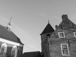 the village of Greetsiel at the north sea photo