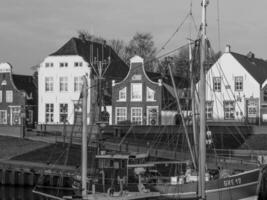 greetsiel at the north sea in germany photo