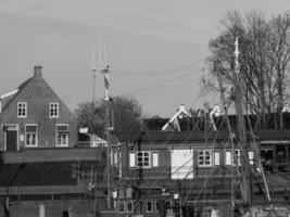 greetsiel at the north sea in germany photo