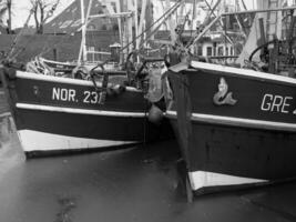 greetsiel village in germany photo