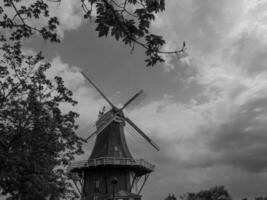 greetsiel village in germany photo