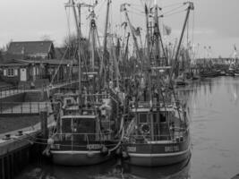 greetsiel village in germany photo