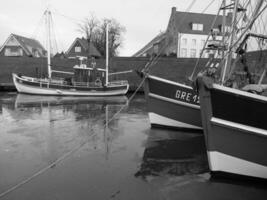 greetsiel village in germany photo