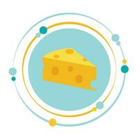 queso comida vector ilustración gráfico icono símbolo