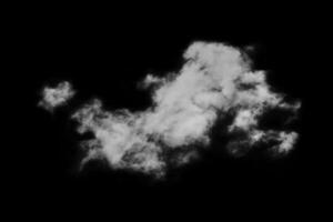 Textured Smoke,Abstract black,isolated on black background photo