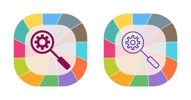 Unique Search Engine Optimizati Vector Icon