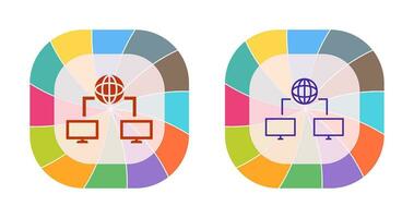 Unique Internet Connectivity Vector Icon