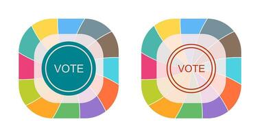 Vote Link Vector Icon