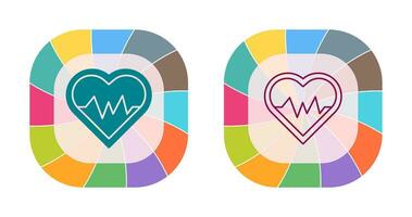 Heart Beat Vector Icon