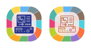 Electrocardiogram Vector Icon