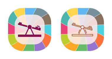 Seesaw Vector Icon