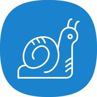 Snail Vector Icon Design