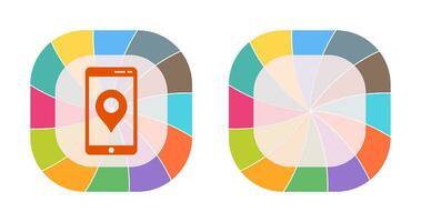 Unique GPS Service Vector Icon