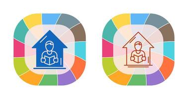 Home Learning Vector Icon