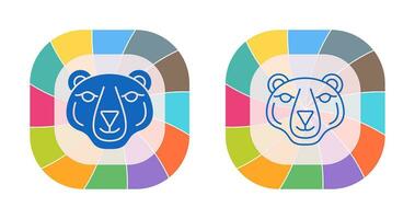 Polar Bear Vector Icon