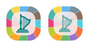 Harp Vector Icon