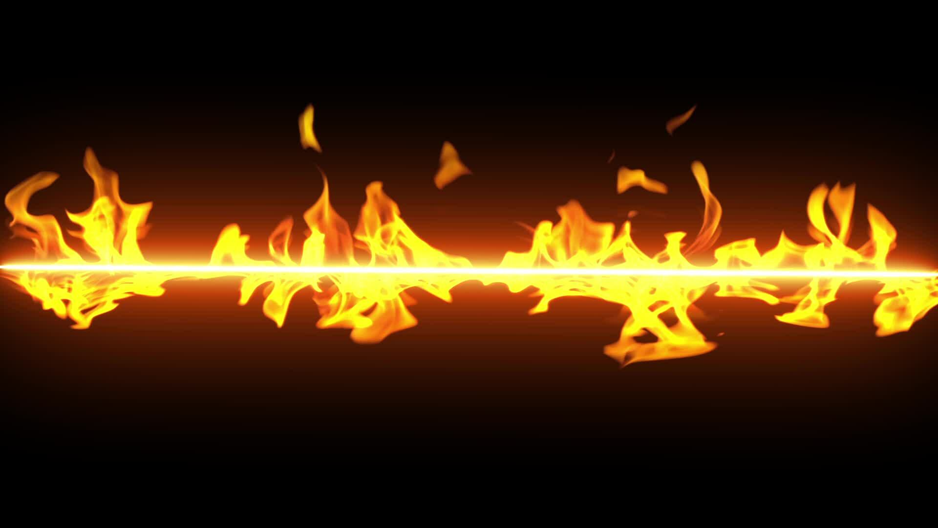 Fire line animation 29350508 Stock Video at Vecteezy