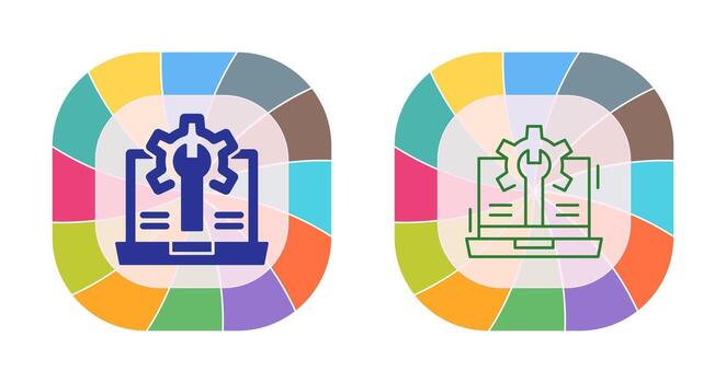 icono de vector de desarrollo web