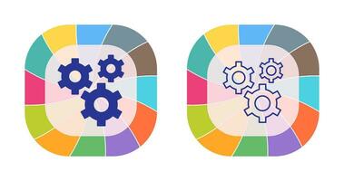 Gears Vector Icon
