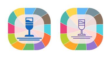 Rainbow Drink Vector Icon