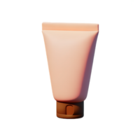 huidsverzorging 3d renderen icoon illustratie png