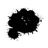 Black splash collection. Ink stain. Spray paint the shape with stain. Set of spray paint elements. black ink splash lines and drops. Paint brush, stroke vector set. Spray paint the shape with stain.