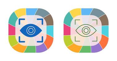 Eye Scan Vector Icon