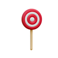 lolly 3d renderen icoon illustratie png