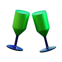 proost 3d renderen icoon illustratie png