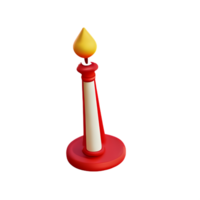candeliere 3d interpretazione icona illustrazione png