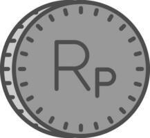 Indonesian Rupiah Vector Icon Design