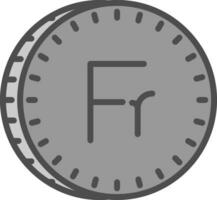 Franc Vector Icon Design