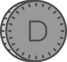 Dalasi Vector Icon Design