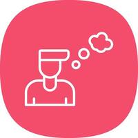 Call Out Vector Icon Design