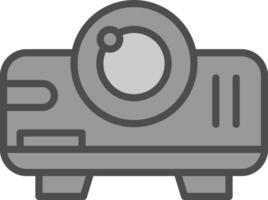 Projector Device Vector Icon Design