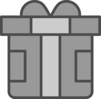 Gift Box Vector Icon Design