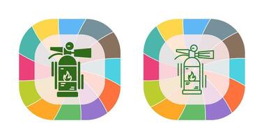icono de vector de extintor de incendios
