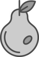 Pear Vector Icon Design